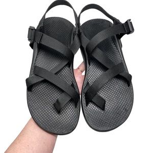 Chaco size 9 Black on Black